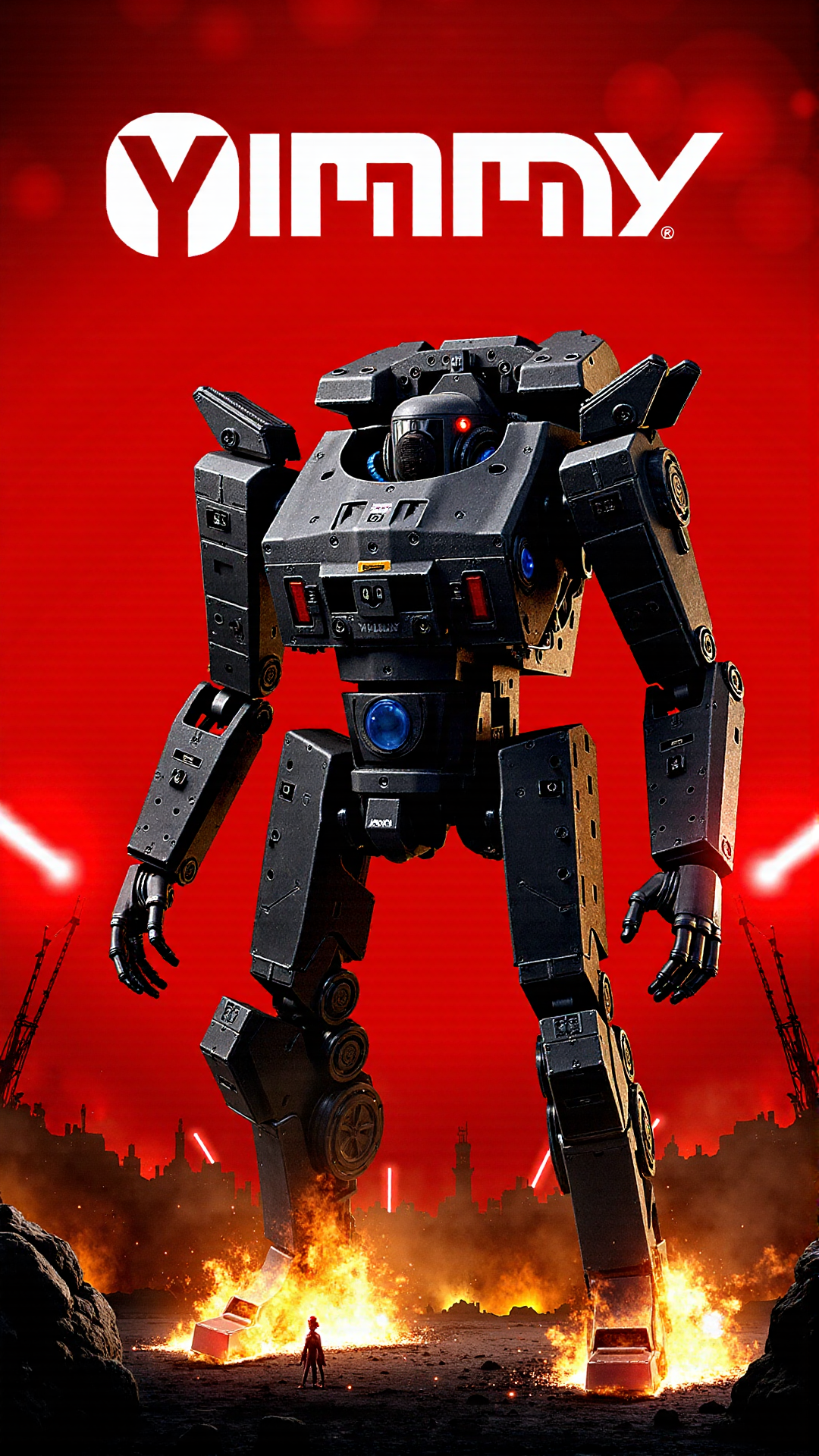 Futuristic Cityscape Angel