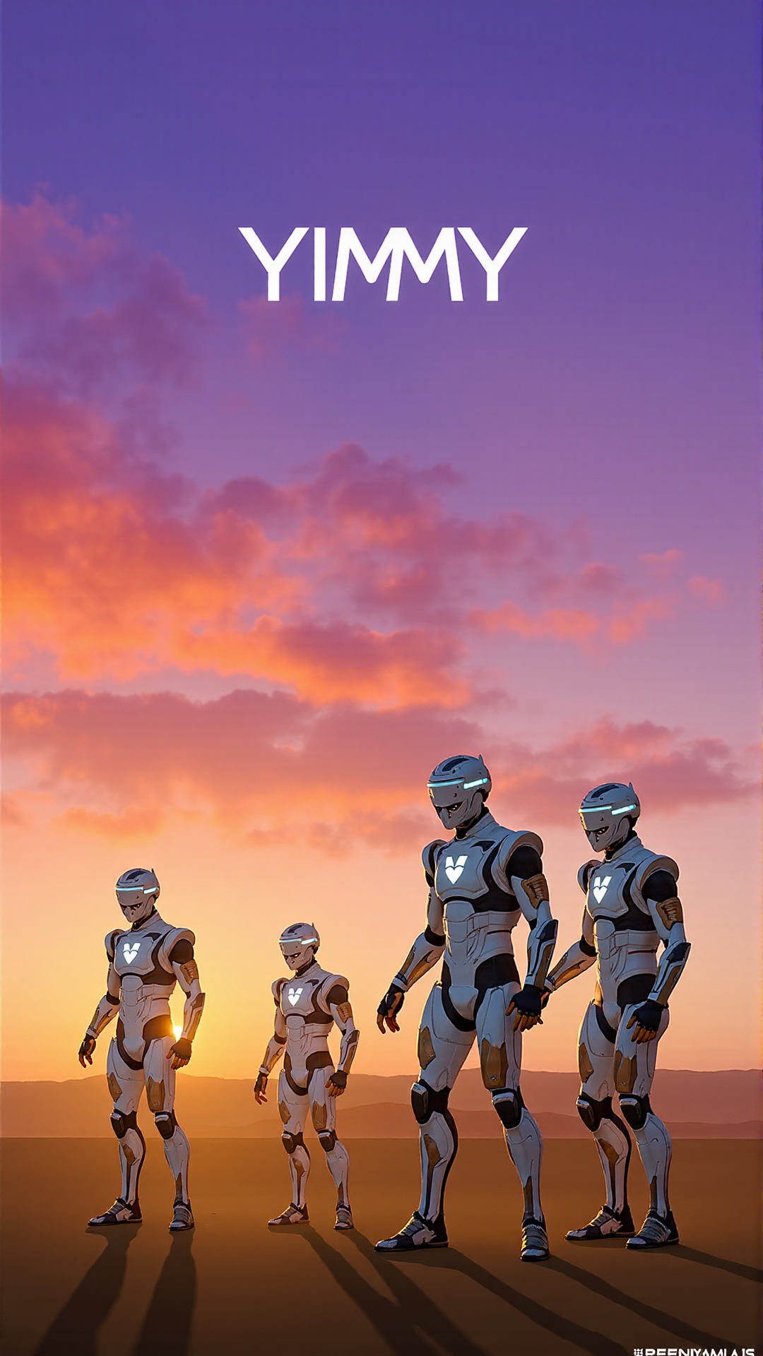 Cyberpunk Angel in Action