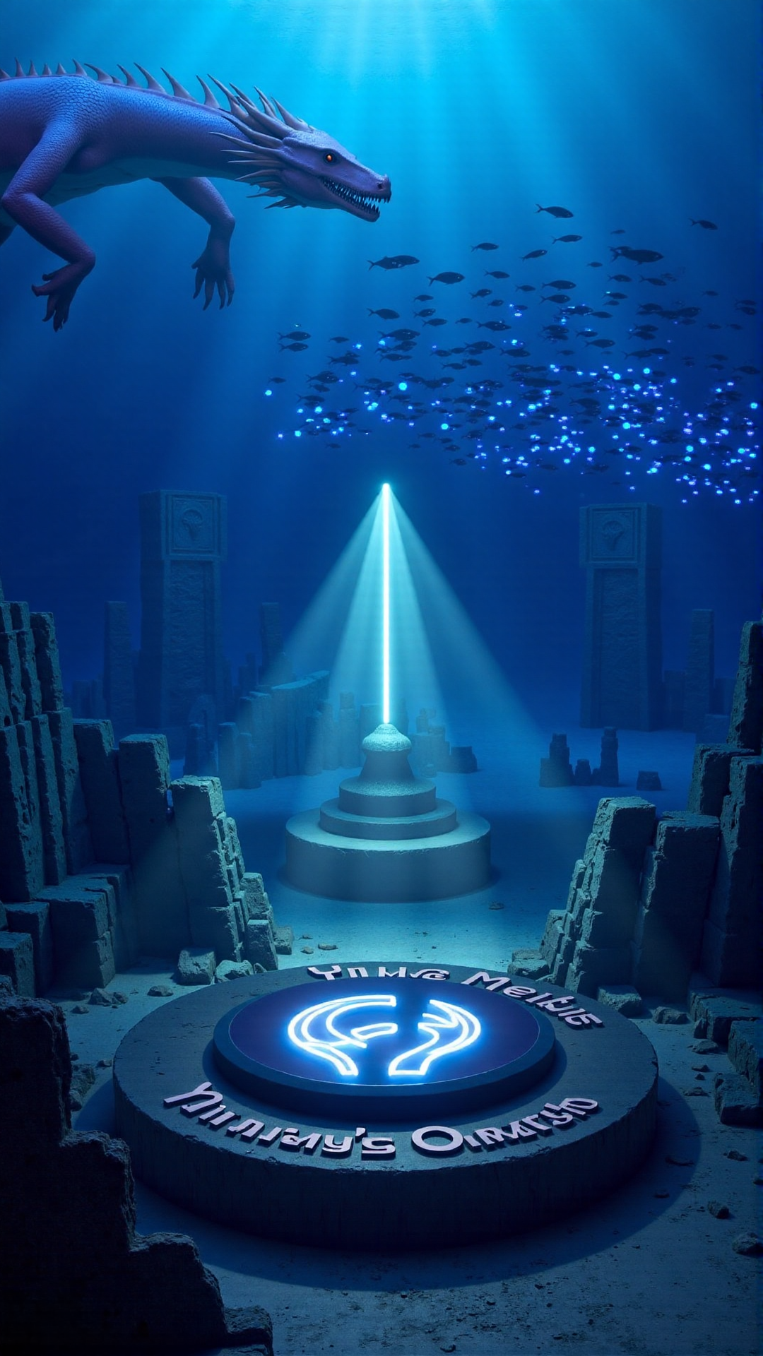 Monster Battle Scene