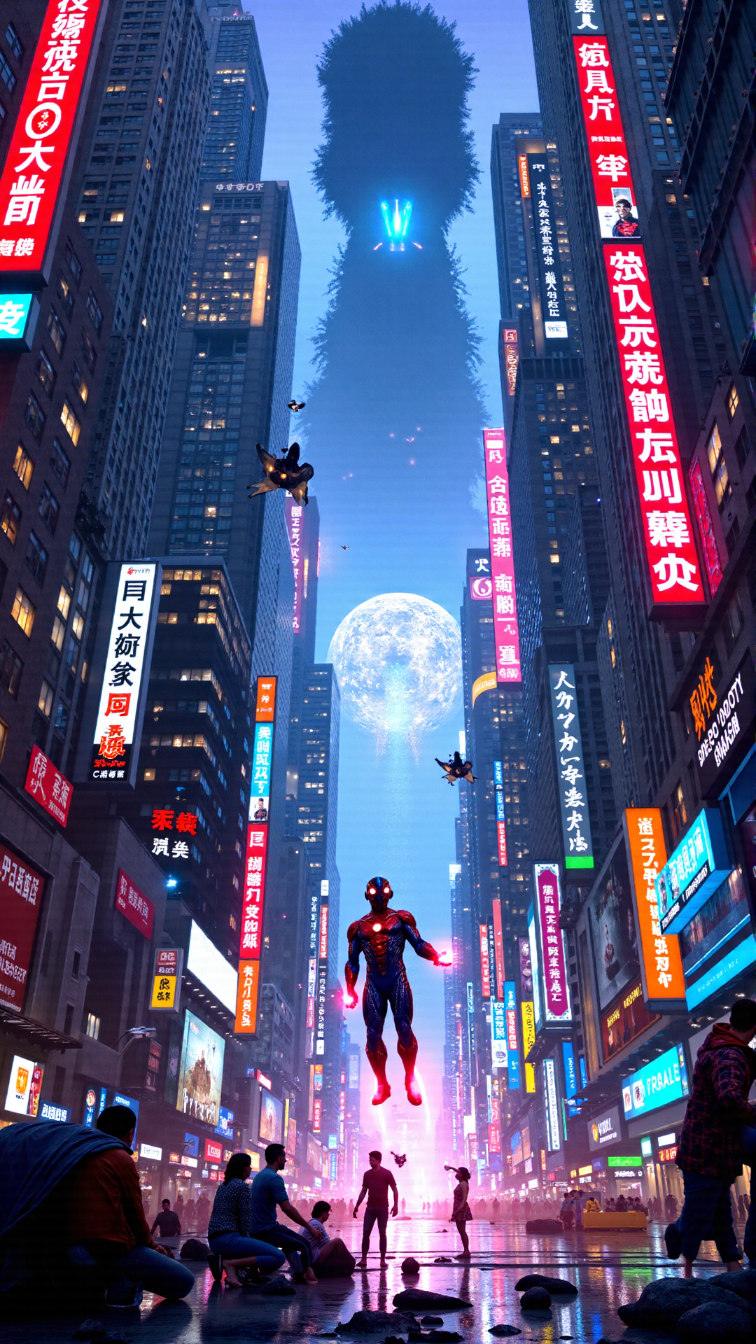 Cyberpunk Mecha Girl