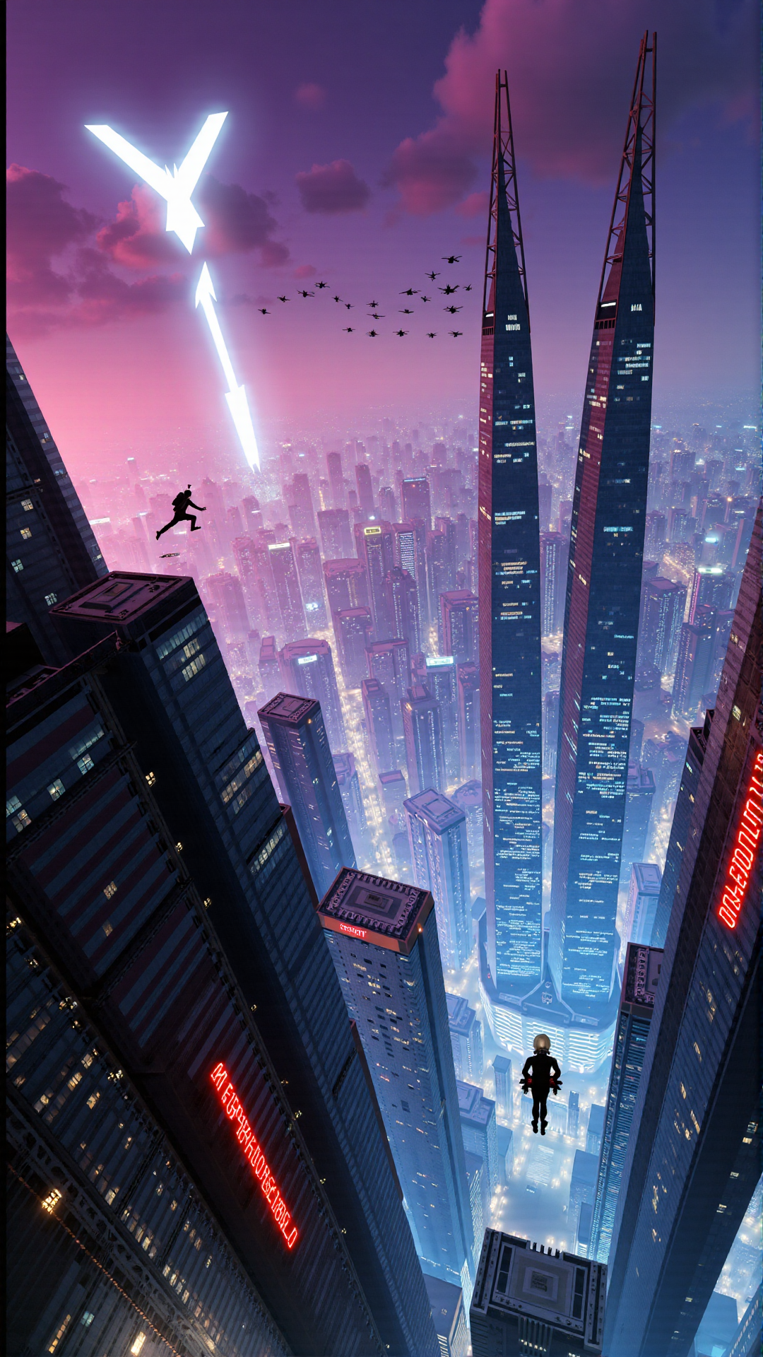 Cyberpunk Mecha Girl