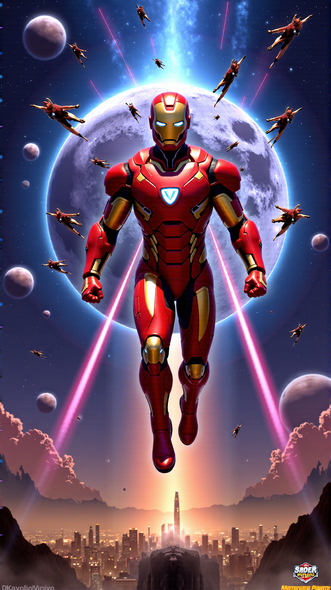 Cyberpunk Mecha Maiden