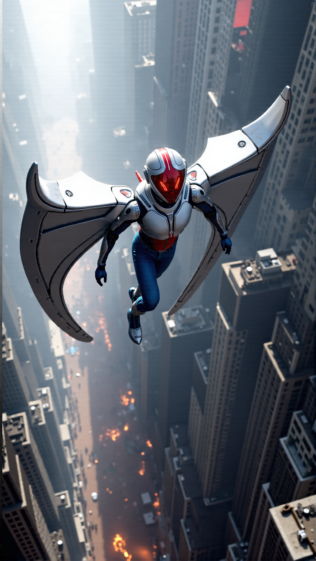 Cyberpunk Angel Girl