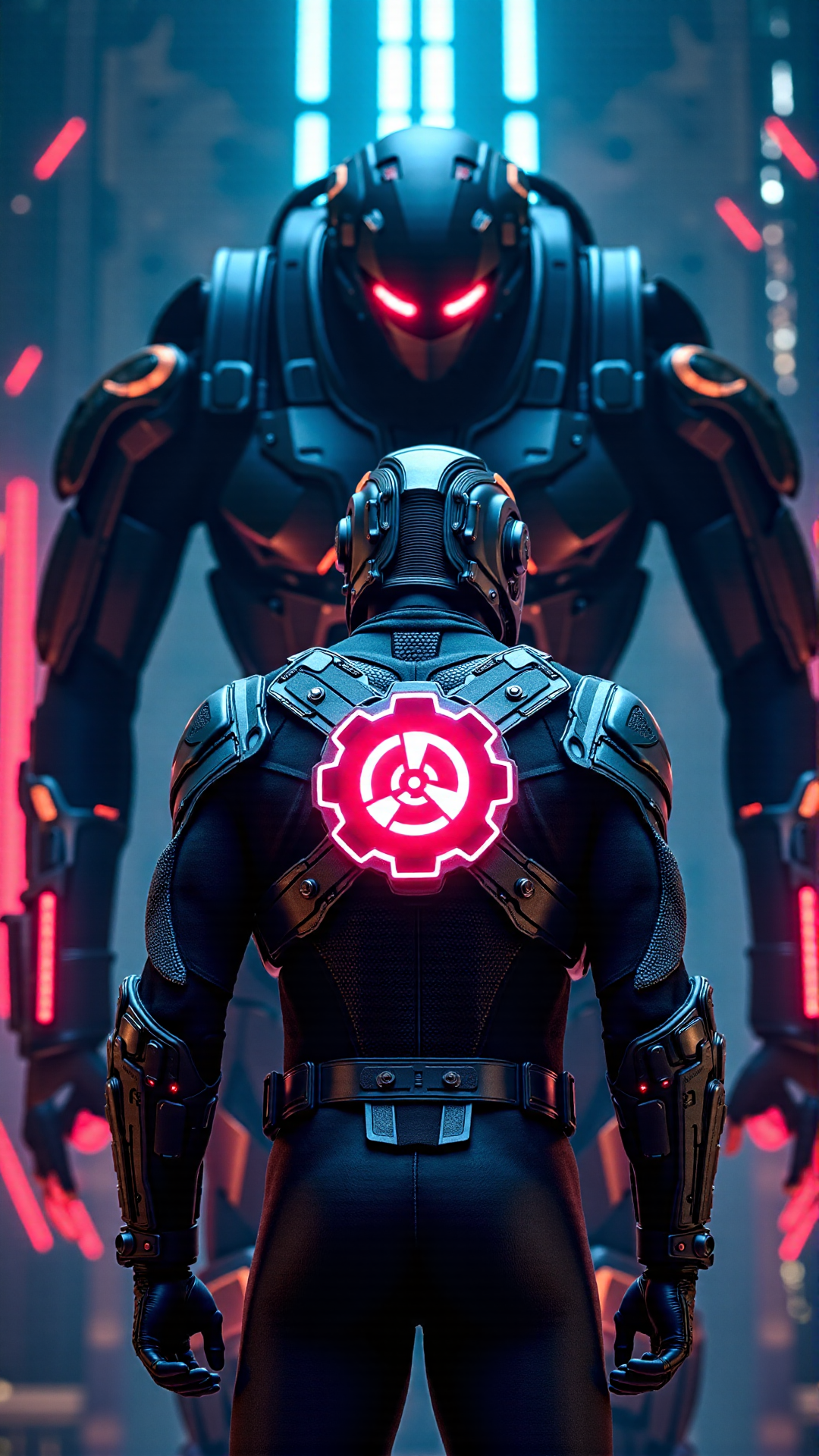 Cyberpunk Mecha Girl