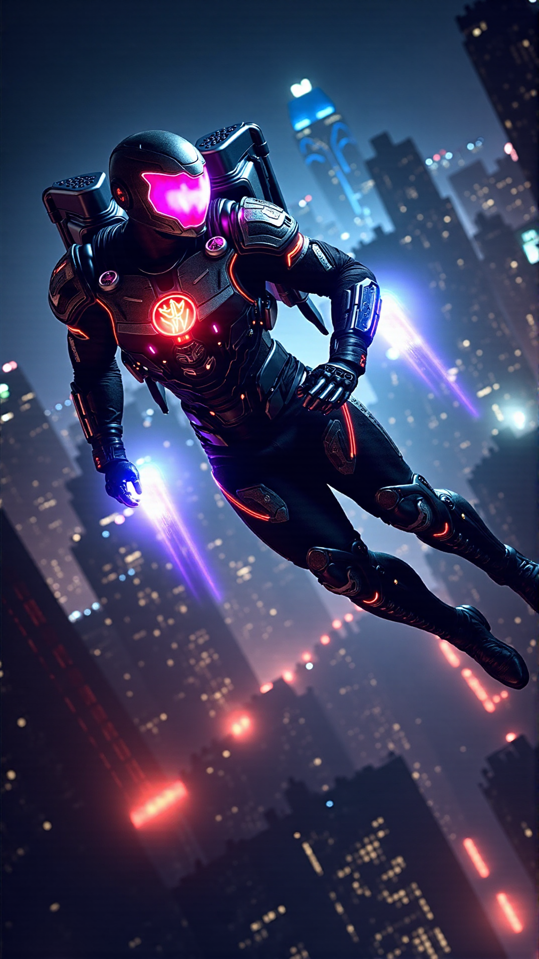 Cyberpunk Mecha Girl